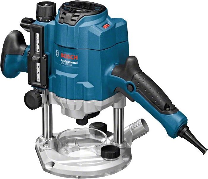 Bosch Professional - Bosch Oberfräse gof 1250 ce Professional im Set im Karton
