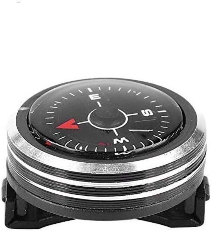 PCS Mini Abnehmbarer Leichter Handgelenkskompass aus Aluminiumlegierung für das Überleben im Freien, 2,5 x 1,5 cm