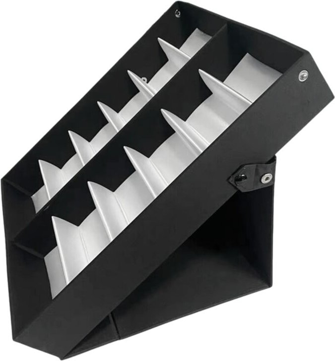 12 Slots Gläser Tablett Sonnenbrille Display Fall Brillen Organizer Box