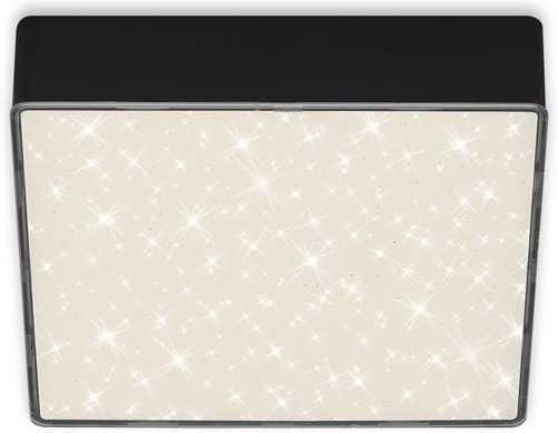 Briloner - led Aufbauleuchte IP20 Sternenhimmel 11 w schwarz Metall-Kunststoff