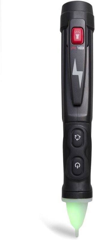 Uniks R18 Phasendetektor-Spannungsdetektor und berührungslose Phasenzyklische Richtung mit LED-Taschenlampe 100 V – 1000...
