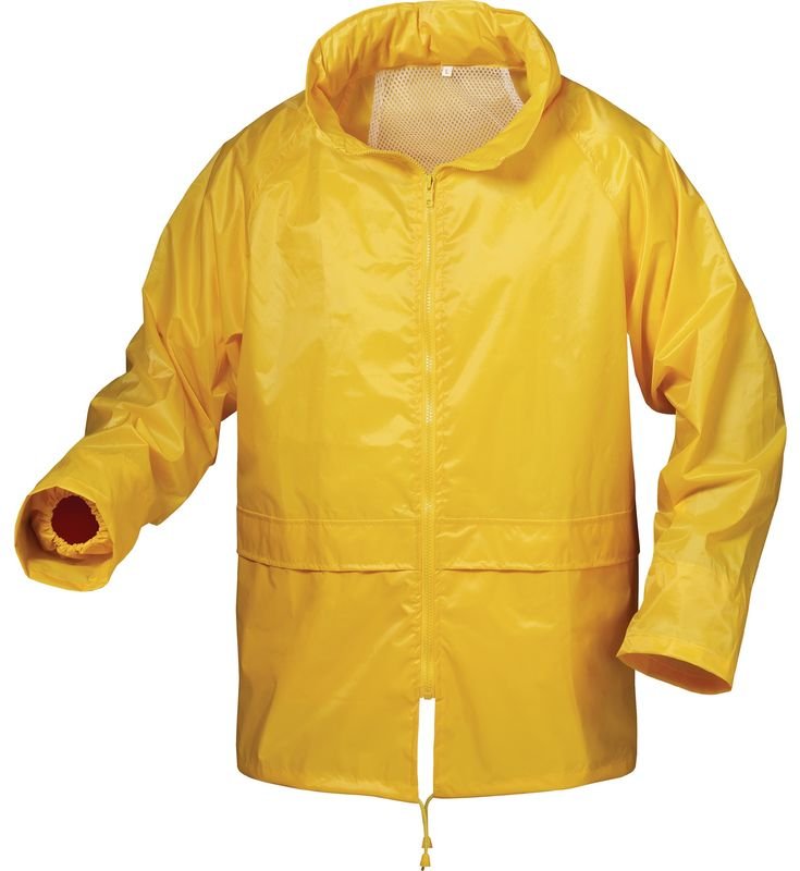 Regenschutz-Jacke Herning Gr.M gelb