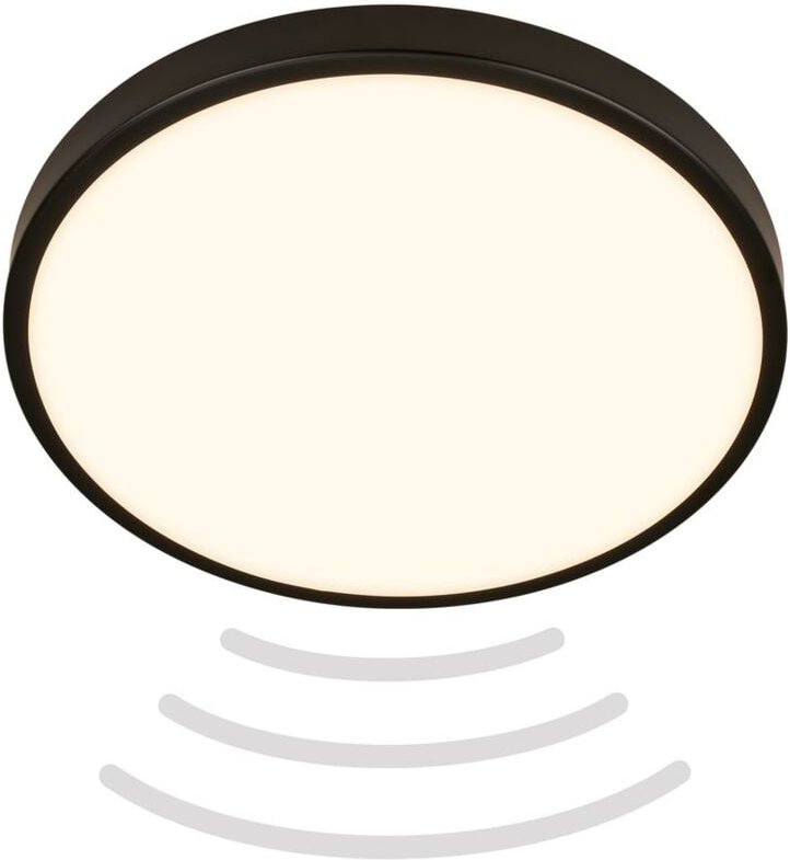 Briloner - led Deckenlampe Bewegungsmelder IP54 led Badlampe Badezimmerleuchte Warmweiß