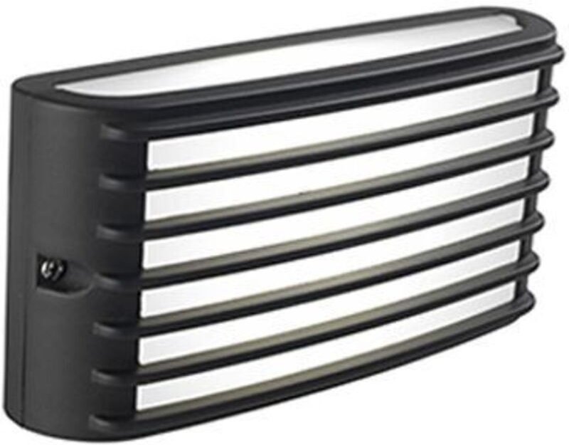 Grid 10w 4000k graphitfarbene led-wandleuchte - 99501/16 - Sovil