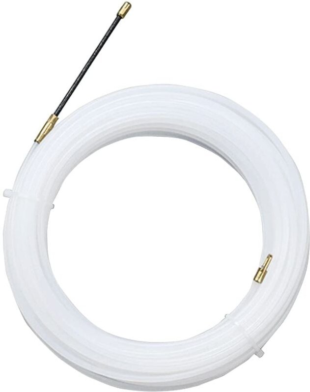 Ersandy - Elektrischer Drahtzieher, Nylonnadel mit flexiblem Führungskopf, Zugöse hilft beim Ziehen von Kabeln, Leerrohr...