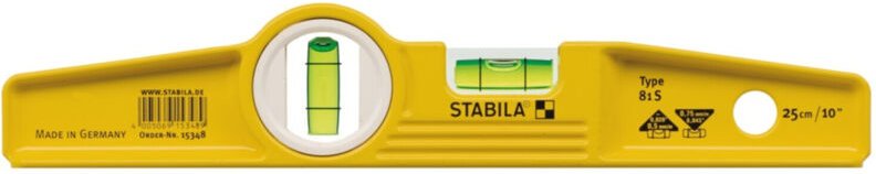 Wasserwaage Stabila Typ 81 s - Torpedo 25cm - 2500