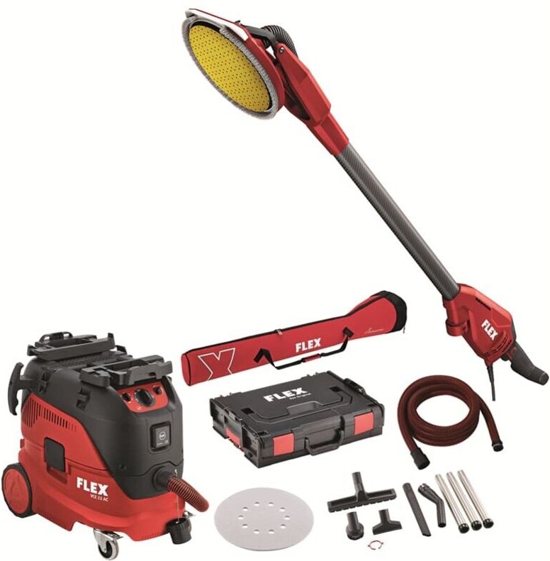 Wand-/ Deckenschleifer Giraffe ge 6 r-ec + Papier + vce 33 m ac + cle 32 as - Flex