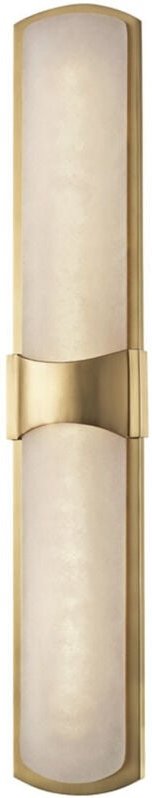 Valencia Led Wandleuchte Messing, Alabaster, 3000K