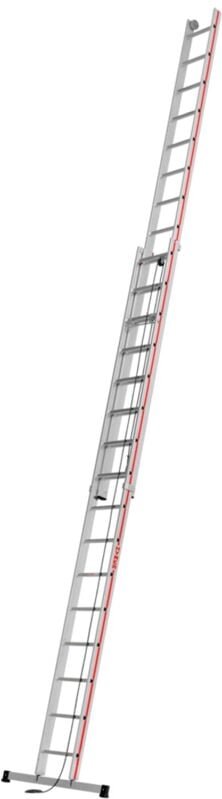 Hymer Seilzugleiter zweiteilig 2x16 Sprossen AH 8,55m