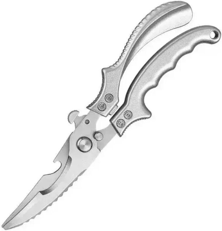 Professionelle Schere für Geflügelknochen, Gemüse und Fisch, Edelstahl, 1 Stück