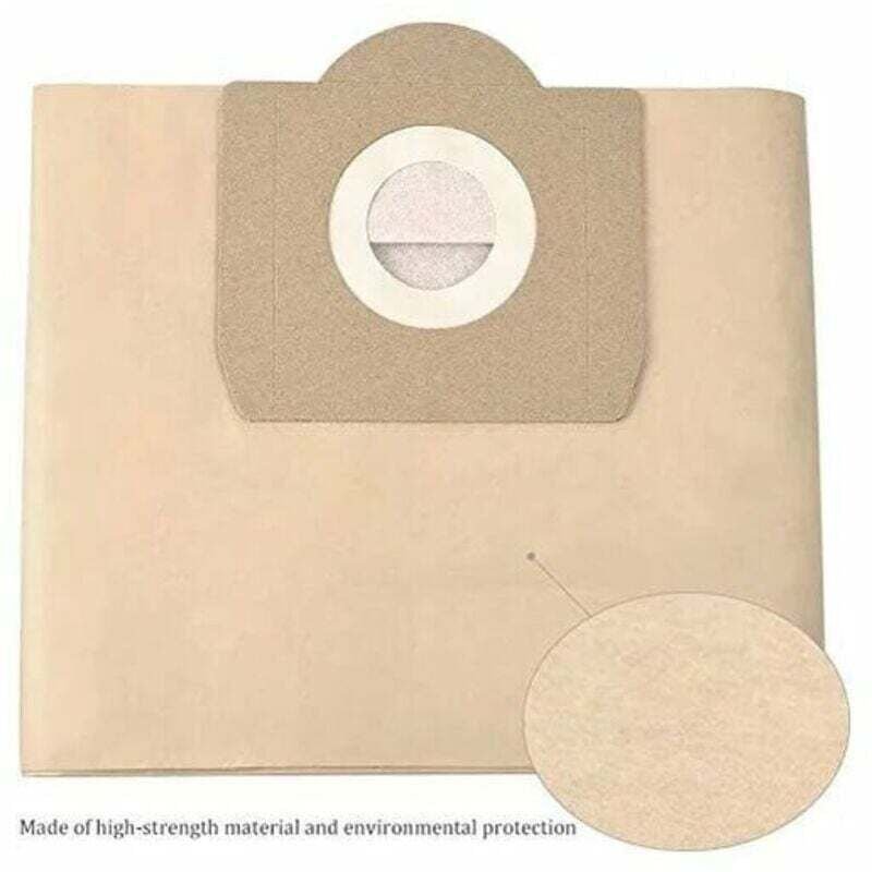 Staubsaugerbeutel für Kärcher 6.959-130.0 WD3 WD3P MV3, Ersatz-Papierfilterbeutel für Nass- und Trockensauger, Beutel fü...