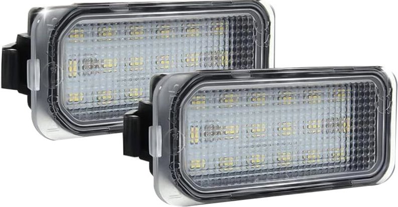 Tlily - 2 StüCke Auto led Nummernschildbeleuchtung für focus ii fiesta vii mondeo iv 2008-2019