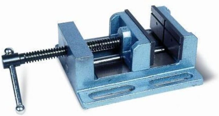 Proma SVV-100 Schraubstock grau Öffnung 95 mm robust