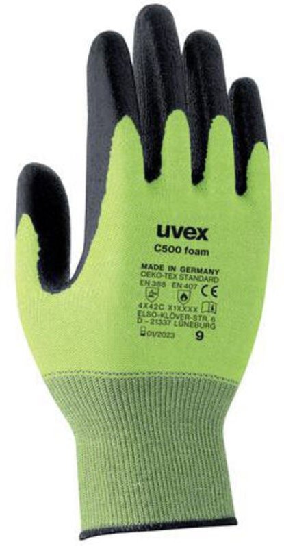 Uvex - C500 foam 6049408 Schnittschutzhandschuh Größe (Handschuhe): 8 en 397 1 Paar