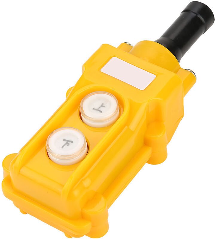 Vtizikl Grue palan à chane interrupteur à bouton-poussoir pendentif de levage contrleur anti-pluie