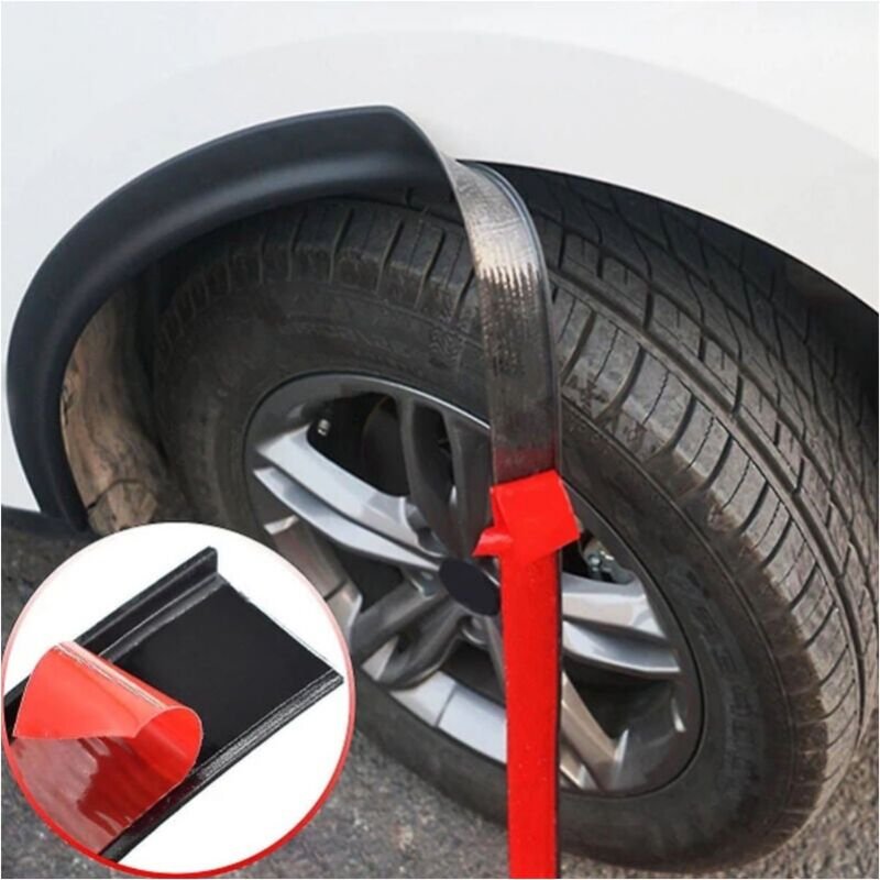 1,5 m Universal-Kotflügelverbreiterungen, Auto-Radkästen, Kotflügelverlängerungen, Bodykit, Abdeckungen, Kotflügelzubehö...