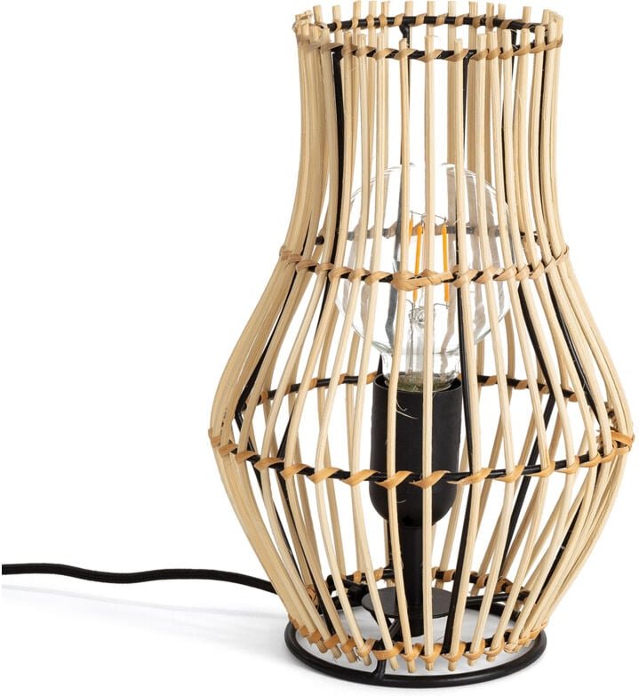 Efectoled - Tischlampe Rattan Arawa Sulu Natürlich