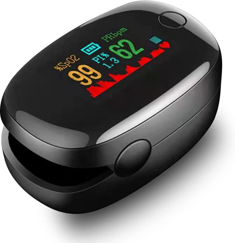 Fingerspitzenoximeter - Pulsoximeter - Sauerstoffsättigung an der Fingerspitze - Pulsoximeter