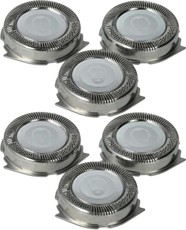 6x Ersatz-Scherköpfe kompatibel mit Philips HQ7340, HQ7360, HQ7330, HQ7390, HQ7350, HQ7740, HQ7363, HQ7380 Elektrorasier...