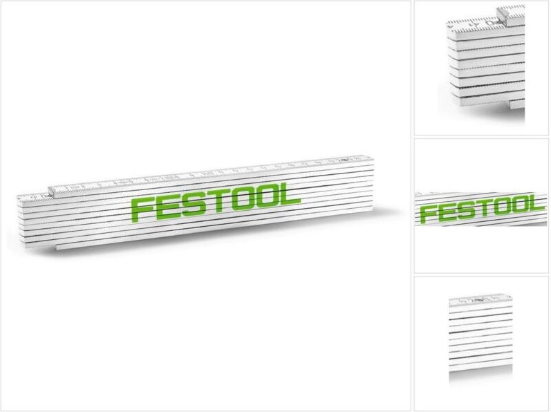 Meterstab ms 2m Maßstab Zollstock Gliedermaßstab Meter 201464 - Festool