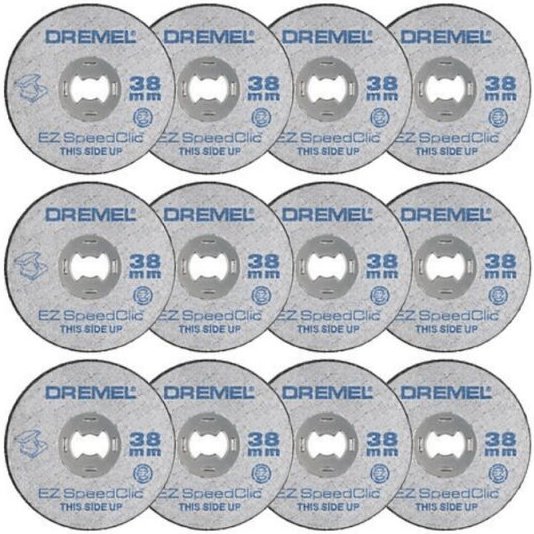 Ez SpeedClic Metall-Trennscheiben ø 38,0 mm (12 Stück) - Dremel