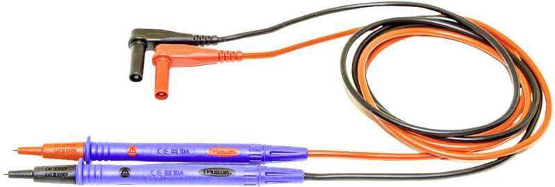Mueller Electric BU-P5519A Messleitung Prüfspitze Bananenstecker Rot, Schwarz 1 St.