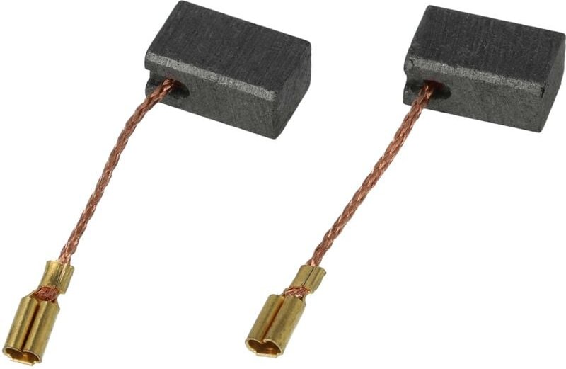 vhbw 2x Kohlebürste, Motorkohle, Schleifkohle 12,9 x 6,2 x 7,9mm kompatibel mit Black und Decker G750 Type 3 Elektrowerk...