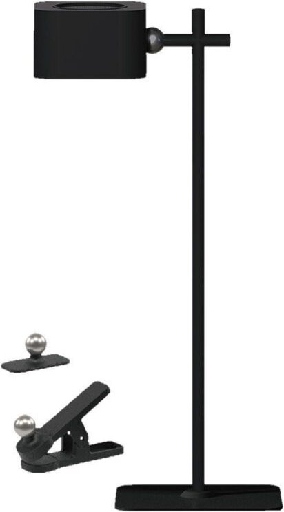 Thumbnail - V-TAC 3W wiederaufladbare magnetische LED-Tischlampe, schwarz, Touch-dimmbar 3-in-1