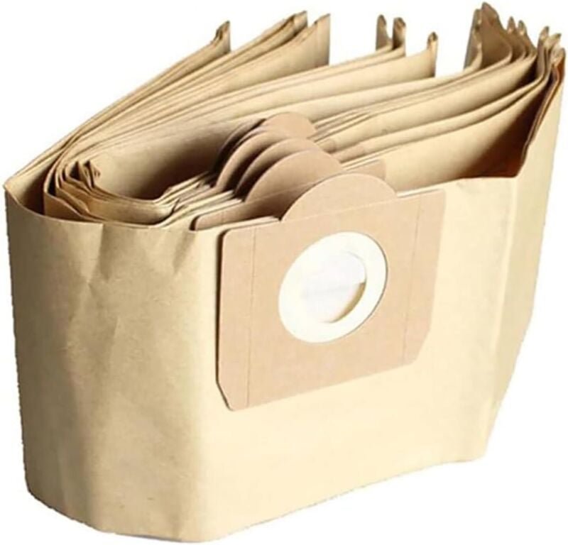 5er-Pack Staubsaugerbeutel für die WD-Serie / A-Serie, A2004, A2054, A2204, A2250, A2656, WD2.250, WD3.200, NT20/1, NT30...