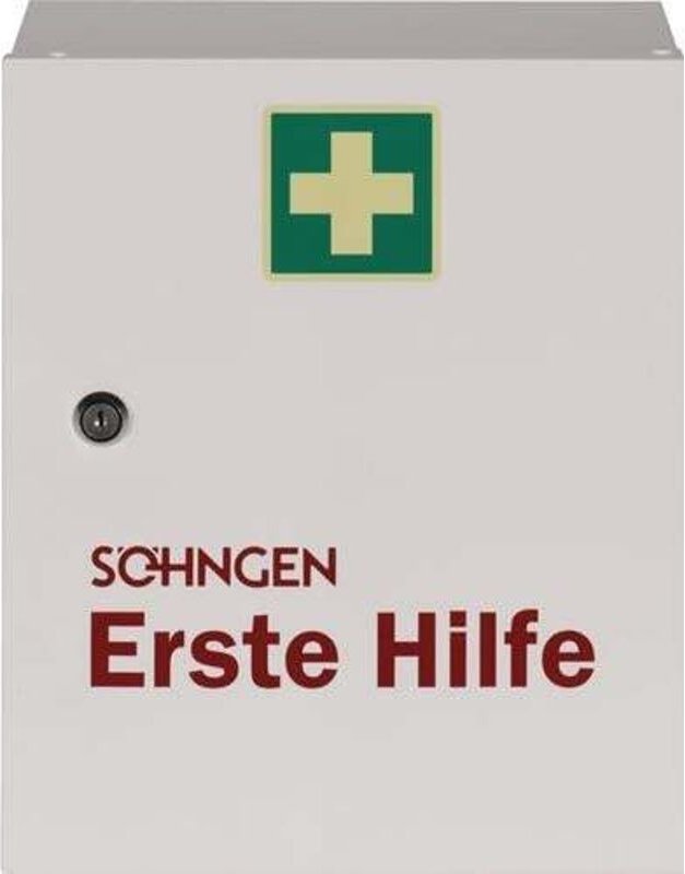 Verbandschrank heidelberg City Style B302xH362mm xT140ca.mm orange 1-türig