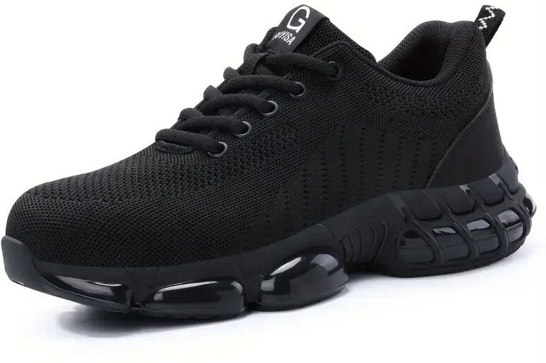 Herren-Sicherheitsschuhe mit Stahlkappe, pannensichere Arbeitsschuhe, Industrie & Baustelle -39