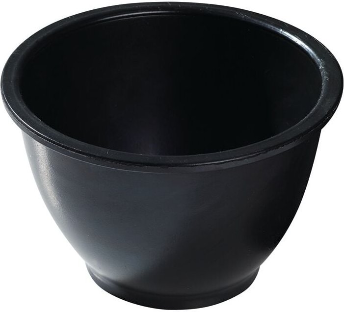 PROMAT Gipsbecher Höhe 90 mm D. oben:125 / unten: 60 mm konisch Gummi schwarz