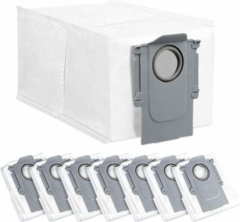 8er-Pack Staubbeutel für den Roborock Q Revo Saugroboter, großes Fassungsvermögen von 2,7 Litern, inklusive einzelner Er...
