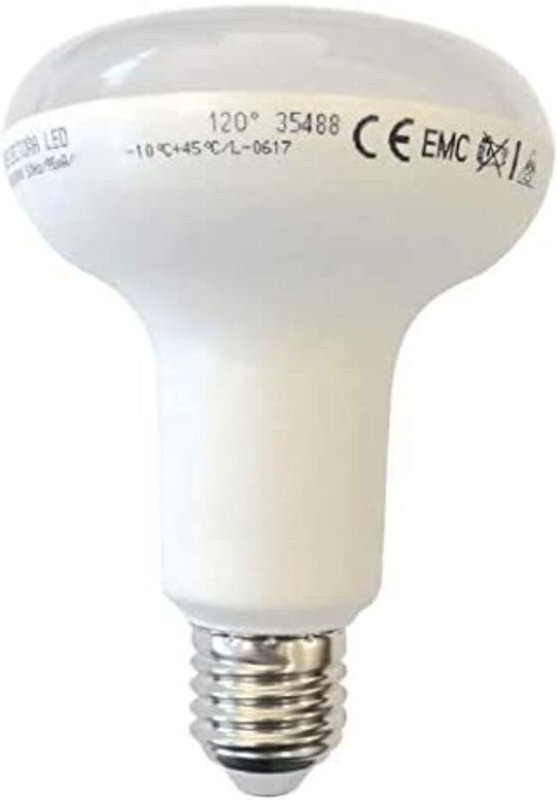 EDM - Reflektorbirne led r90 e27 12w 1055lm 6400k kaltes Licht ø9x12cm