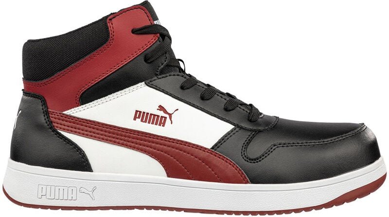 Puma - Frontcourt blk/wht/red Mid S3L esd fo hro sr Sicherheitshochschuhe - 39 eu