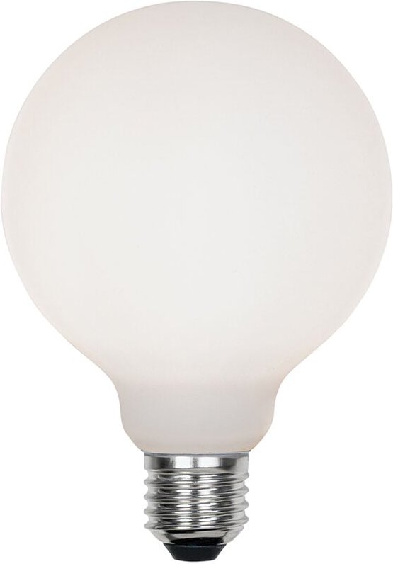 Luedd - E27 dimmbar in Kelvin LED-Lampe G95 Milchglas 4W 430 lm 2200-4000K