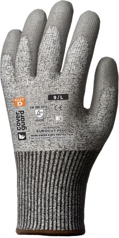 Paar schnittfeste Handschuhe t 09