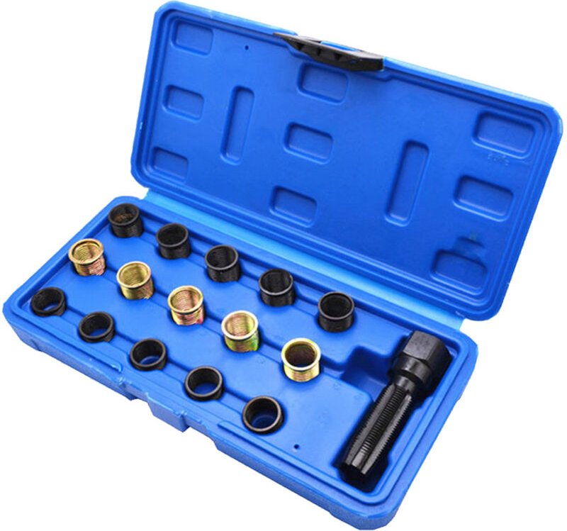 Zündkerzen-Reparatursatz M14x1,25 Zündkerzen-Gewindereparaturwerkzeug Gewindebohrer