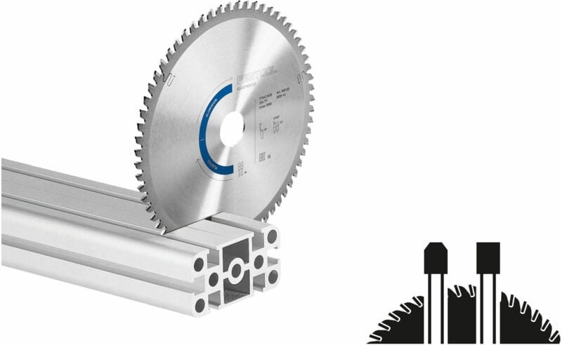 Kreissägeblatt aluminium/plastics hw 216x2,3x30 TF64 (500122) - Festool