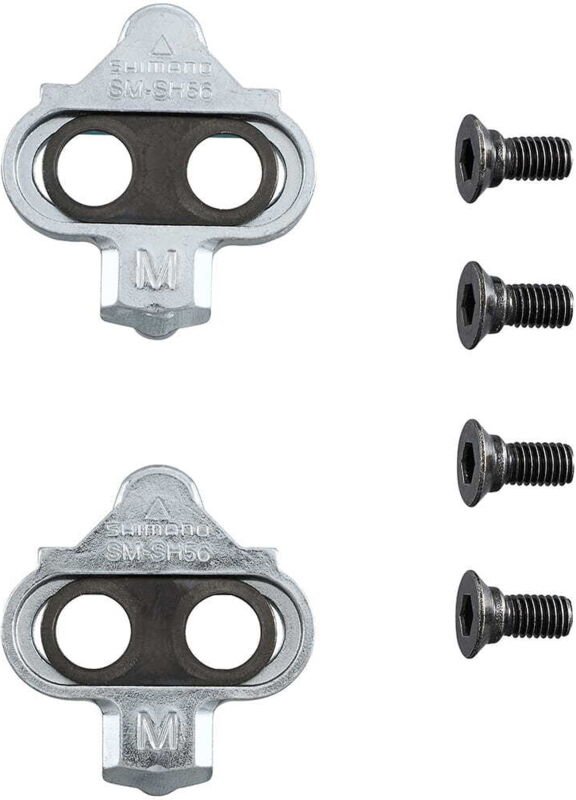 Shimano SPD SM-SH56 Universal-Cleats, silber