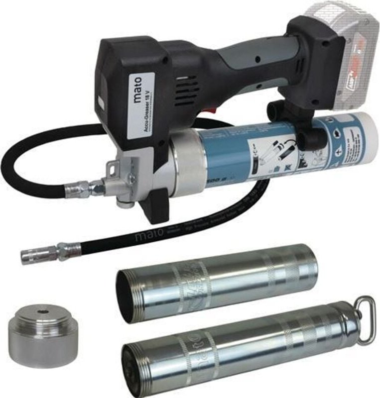 Mato - Akkufettpresse Accu-Greaser 18 v Basic-S-LSP geschl.
