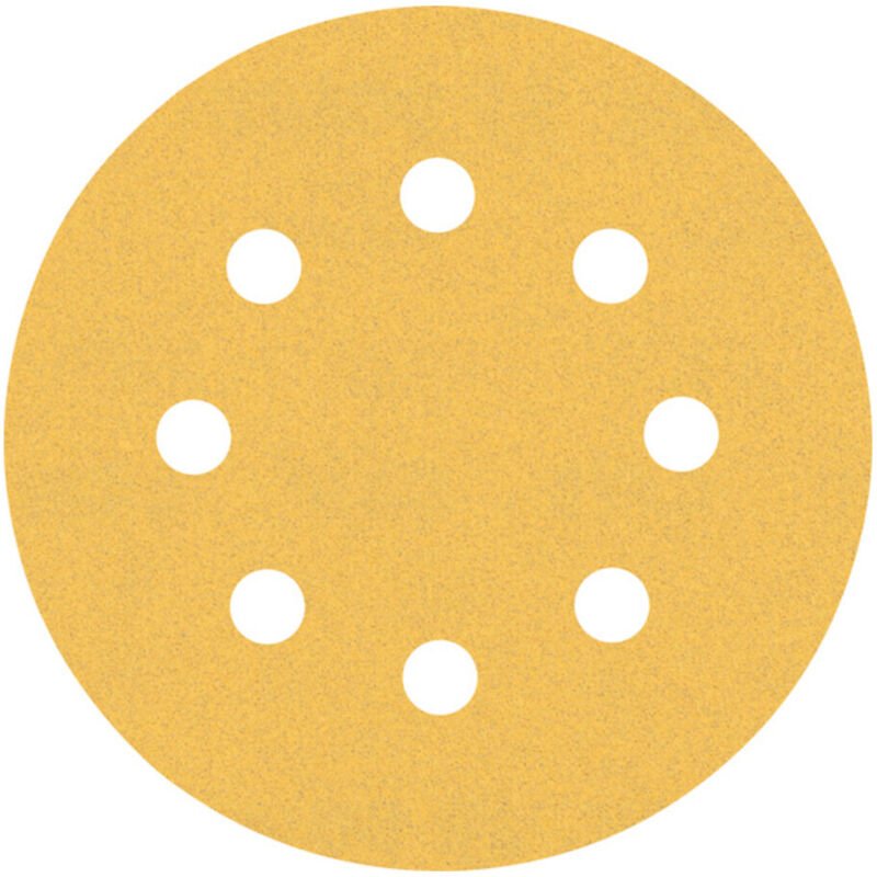 Professional Expert C470 Schleifpapier mit 8 Löchern für Exzenterschleifer, 115 mm, g 120, 5-tlg. (2608900797) - Bosch