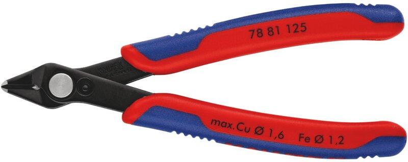 Knipex - Seitenschneider 76 05 125 Elektromechaniker Mehrk. verch., 125 mm