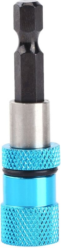 Ej.life - Schraubendreher-Bithalter, Stahl 1/4-Zoll-Sechskantschaft-Magnet-Bithalter Verlängerungsstange für Bohrmaschin...