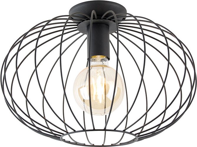 Smarte Deckenleuchte schwarz inkl. Wifi G95 - Margarita