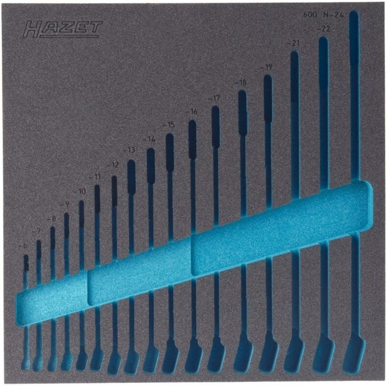 2-Komponenten Weichschaum-Einlage für Art.Nr. 163-98/17, 2/3 (344 x 342 mm) - Hazet