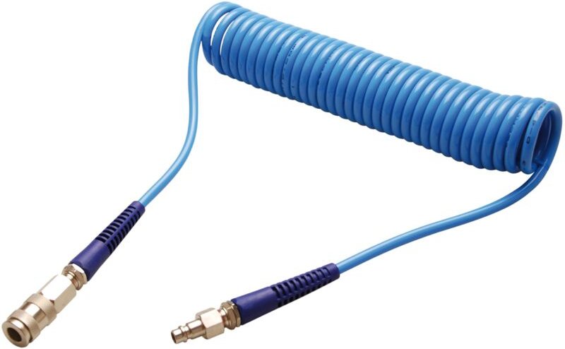 Druckluft-Spiralschlauch 6 m
