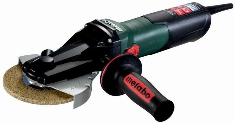 Metabo - Flachkopf-Winkelschleifer wevf 10-125 Quick Inox, Karton