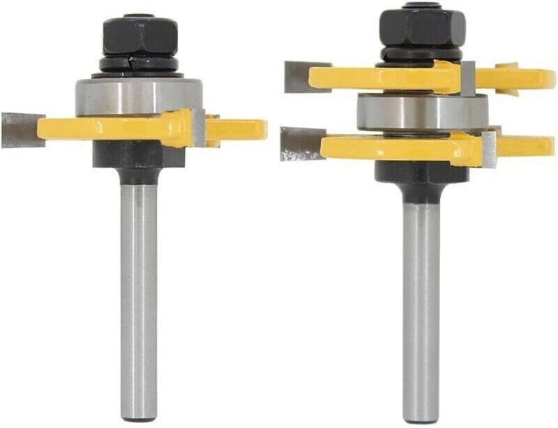 Optionen – Fräser, 6-mm- und 8-mm-Nutfräser für Holz- und Parkettböden – Fräser für Nutfräser