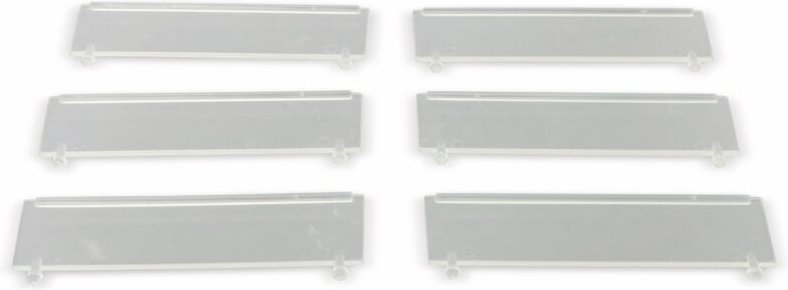 Steckscheibe für Stapelsichtbox ProfiPlus Compact 1, 6 Stück - Allit